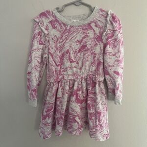 Splendid Pink and Gray Kids Dress